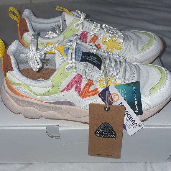 NWT Flower Mountain YAMANO 3 WOMAN KAISO - Eco-suede technical fabric Sneaker - Picture 9 of 14